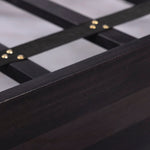 Sydney Black Wash Queen Bed | ready to ship!