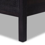 Sydney Black Wash Queen Bed | ready to ship!