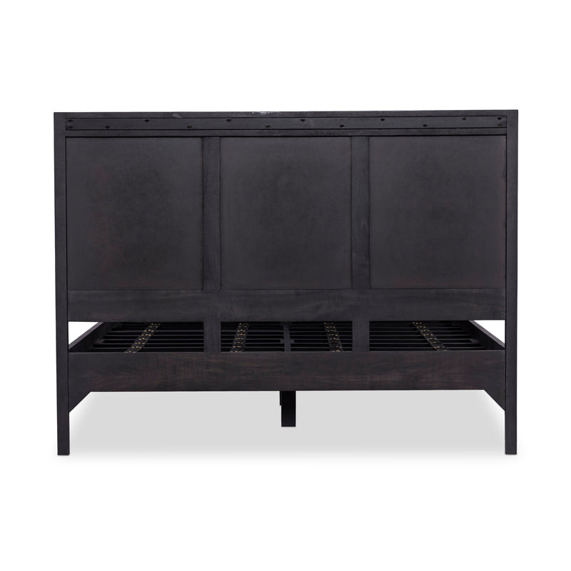 Sydney Black Wash Queen Bed | ready to ship!