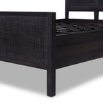 Sydney Black Wash Queen Bed | ready to ship!