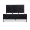 Sydney Black Wash Queen Bed | ready to ship!