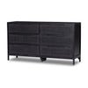 Sydney Black Wash 6 Drawer Dresser | shipping 5/26/2025