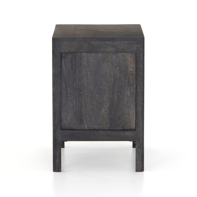 Sydney Black Wash Left Nightstand | shipping 5/26/2025