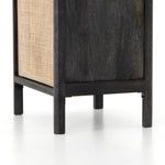 Sydney Black Wash Left Nightstand | shipping 5/26/2025