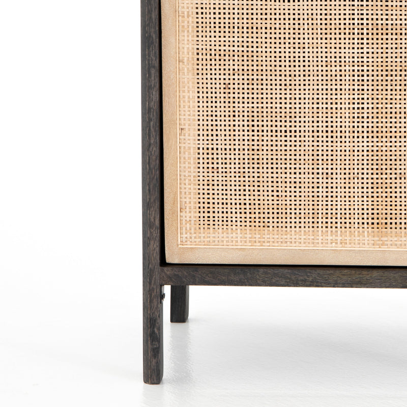 Sydney Black Wash Right Nightstand | ready to ship!