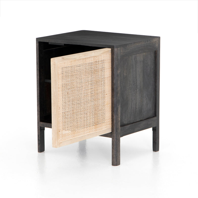 Sydney Black Wash Right Nightstand | ready to ship!