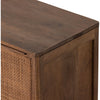 Sydney Brown Wash Left Nightstand | shipping 7/30/2025