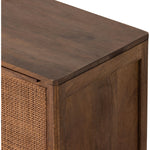 Sydney Brown Wash Left Nightstand | shipping 7/30/2025