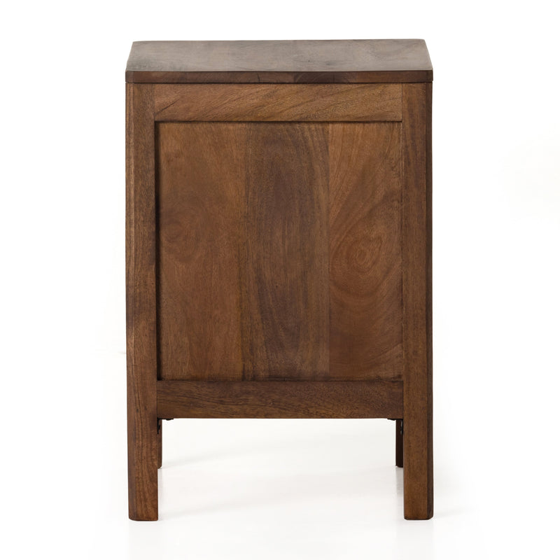 Sydney Brown Wash Left Nightstand | shipping 7/30/2025