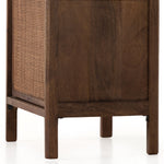 Sydney Brown Wash Left Nightstand | shipping 7/30/2025