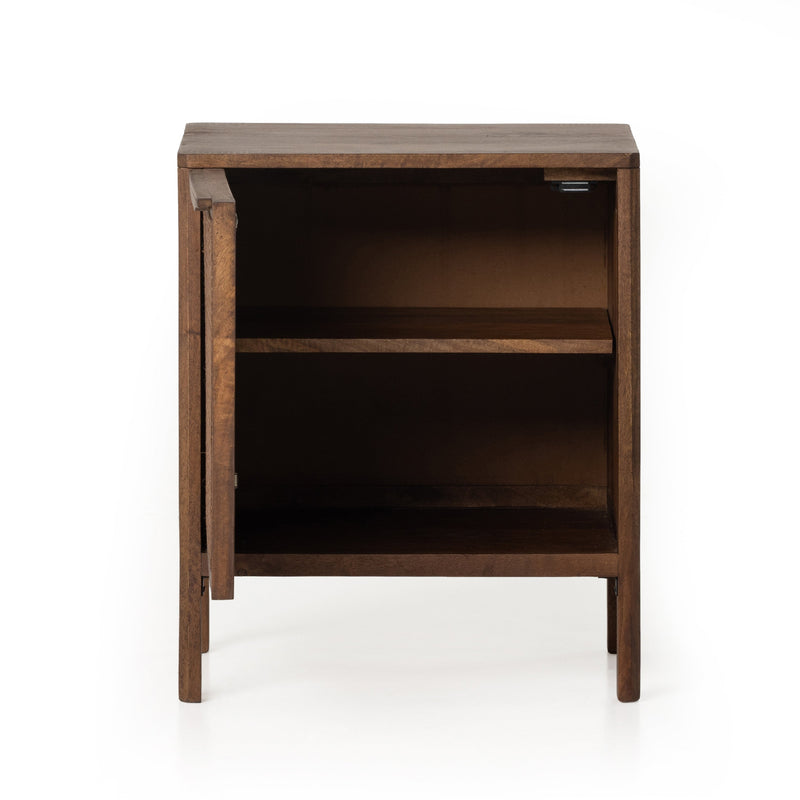 Sydney Brown Wash Left Nightstand | shipping 7/30/2025