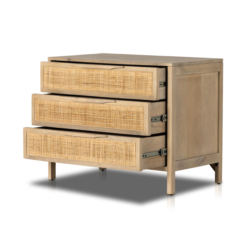 Sydney Large Nightstand - Natural Mango | shipping 6/27/2025