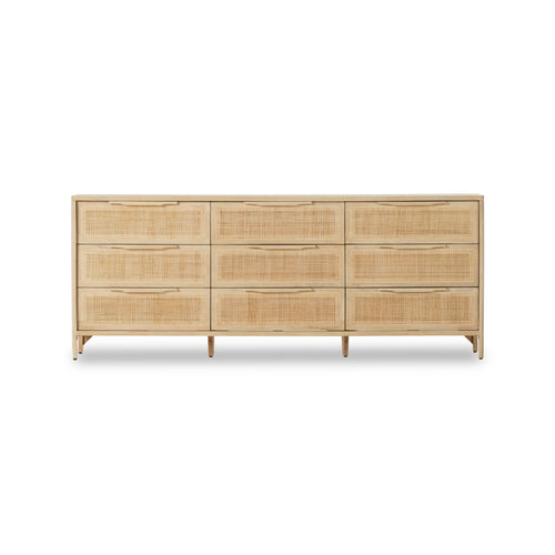 Sydney Natural Mango 9 Drawer Dresser | shipping 6/23/2025