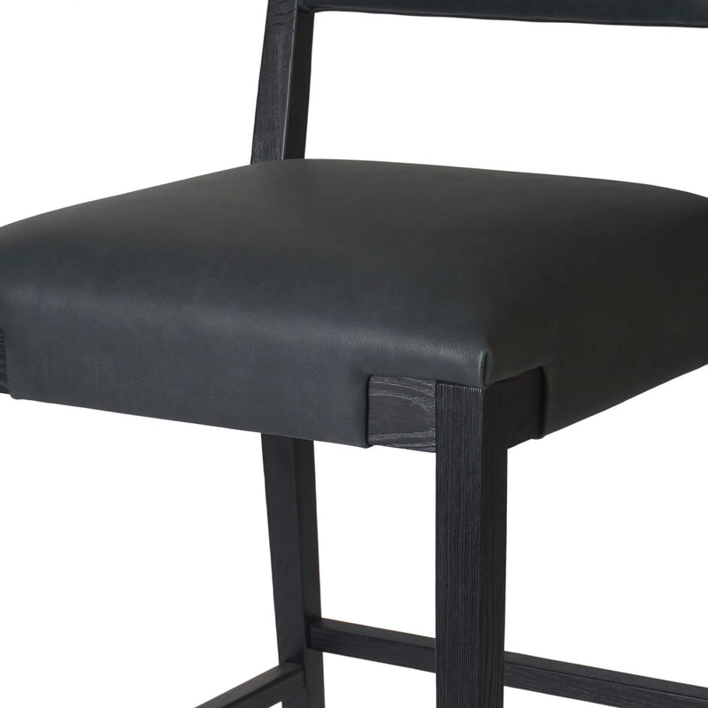 Tamari Brickhouse Black Bar + Counter Stool