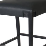 Tamari Brickhouse Black Bar + Counter Stool