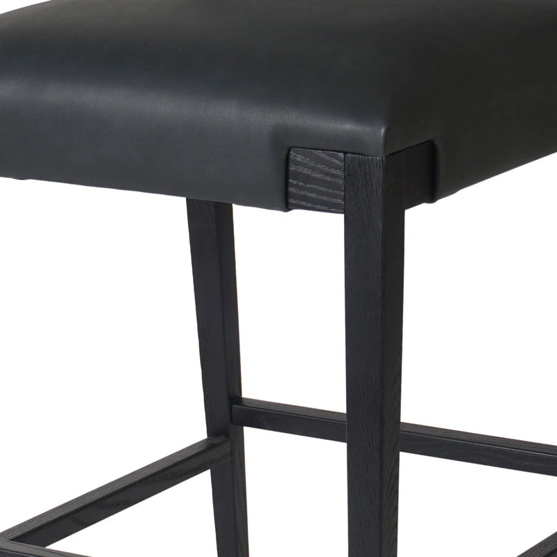 Tamari Brickhouse Black Bar + Counter Stool