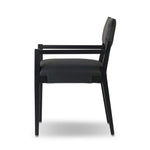 Tamari Brickhouse Black Dining Armchair | ready to ship!