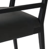 Tamari Brickhouse Black Dining Armchair | ready to ship!