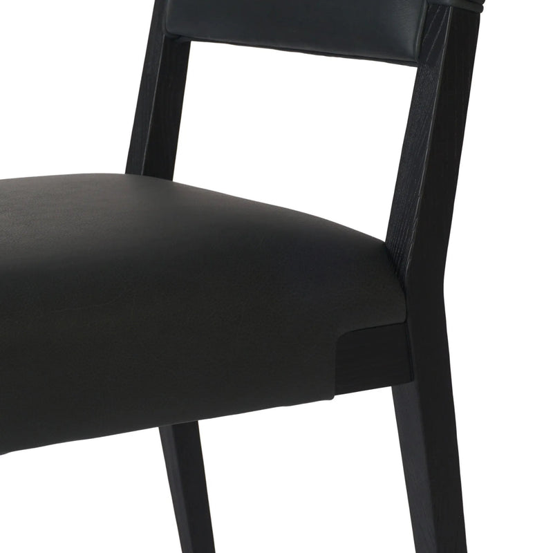 Tamari Brickhouse Black Dining Chair | ready to ship!