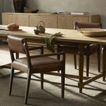 Tamari Sonoma Chestnut Dining Armchair | ready to ship!
