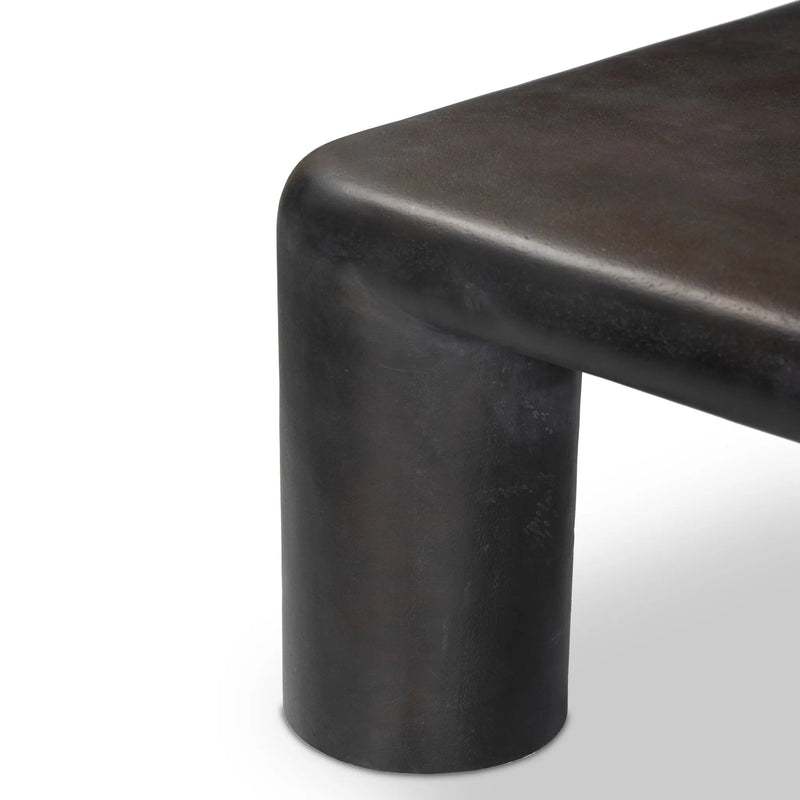 Targon Bronzed Aluminum Coffee Table | shipping 8/11/2025