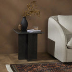 Terrell Black Marble End Table | shipping 9/7/2025