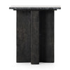 Terrell Black Marble End Table | shipping 9/7/2025