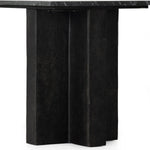 Terrell Black Marble End Table | shipping 9/7/2025