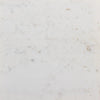 Terrell Polished White Marble End Table | ready to ship!