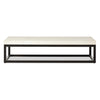 The Travertine Rectangular Coffee Table | ready to ship!