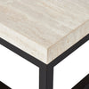 The Travertine Rectangular Coffee Table | ready to ship!