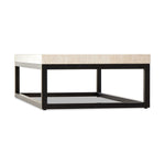 The Travertine Rectangular Coffee Table | ready to ship!