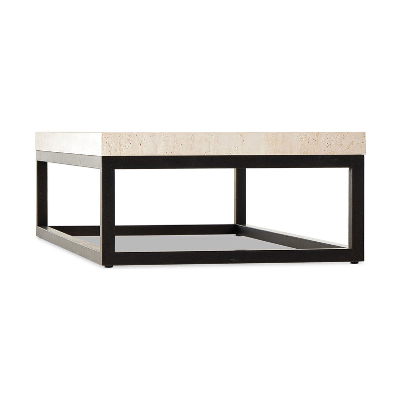 The Travertine Rectangular Coffee Table | ready to ship!