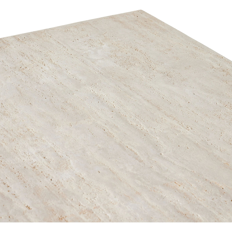 The Travertine Rectangular Coffee Table | ready to ship!