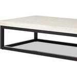 The Travertine Rectangular Coffee Table | ready to ship!