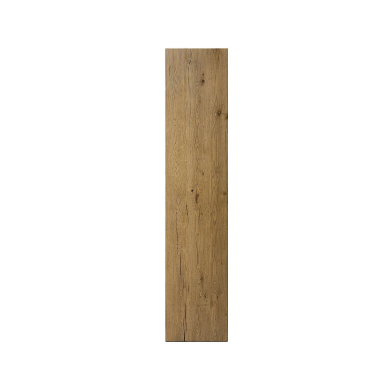 Theodore Rustic Amber Oak Veneer Bookcase | ready to ship!