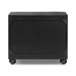 Tiago Distressed Black Nightstand | shipping 7/29/2025