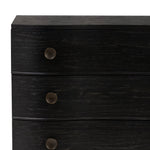 Tiago Distressed Black Nightstand | shipping 7/29/2025