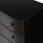 Tiago Distressed Black Nightstand | shipping 7/29/2025