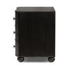 Tiago Distressed Black Nightstand | shipping 7/29/2025