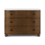 Tiago Toasted Oak Marble Chest | shipping 9/28/2025