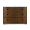 Tiago Toasted Oak Marble Chest | shipping 9/28/2025