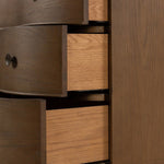 Tiago Toasted Oak Marble Chest | shipping 9/28/2025