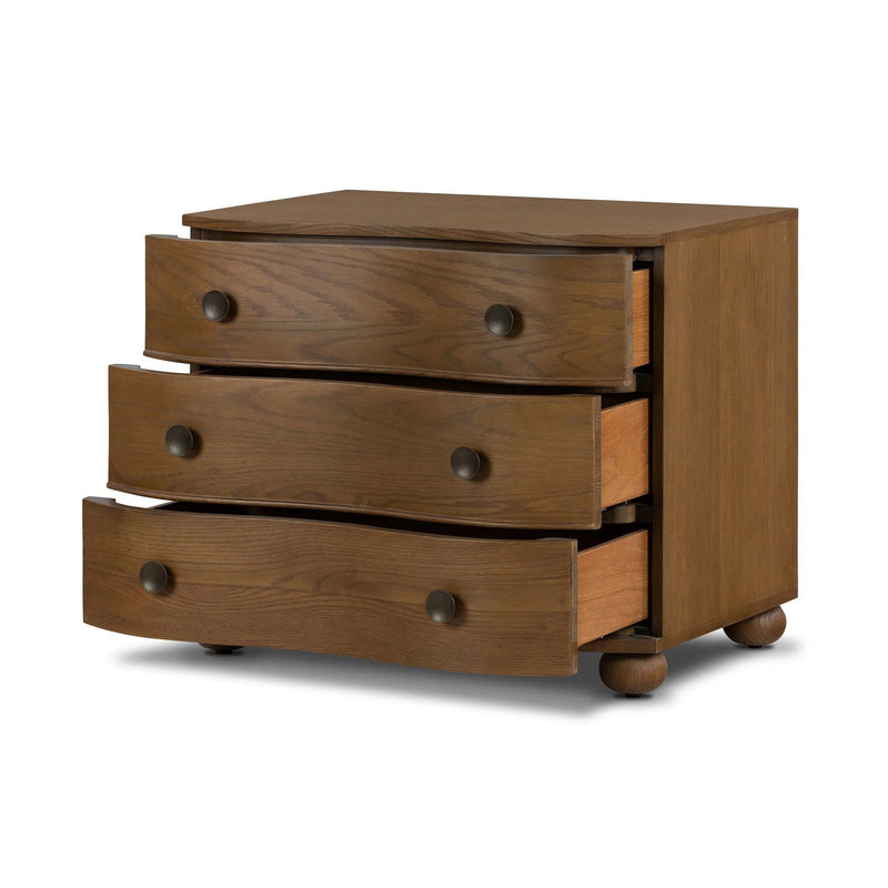 Tiago Toasted Oak Nightstand | ready to ship!