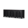 Tilda Black Wash Mango 6 Door Sideboard | shipping 6/3/2025
