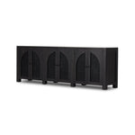 Tilda Black Wash Mango 6 Door Sideboard | shipping 6/3/2025