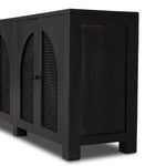 Tilda Black Wash Mango 6 Door Sideboard | shipping 6/3/2025