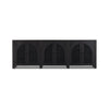 Tilda Black Wash Mango 6 Door Sideboard | shipping 6/3/2025