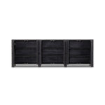Tilda Black Wash Mango 6 Door Sideboard | shipping 6/3/2025