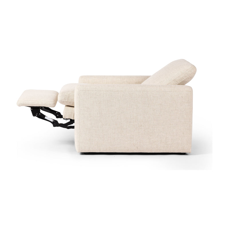 Tillery Antigo Natural Power Recliner | ready to ship!